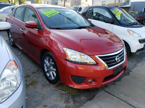 2013 Nissan Sentra for sale at Devaney Auto Sales & Service in East Providence RI