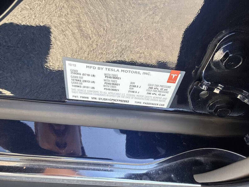 2012 Tesla Model S Performance