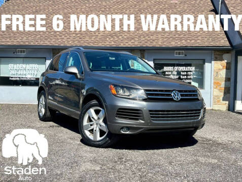2011 Volkswagen Touareg for sale at Staden Auto in Feasterville Trevose PA