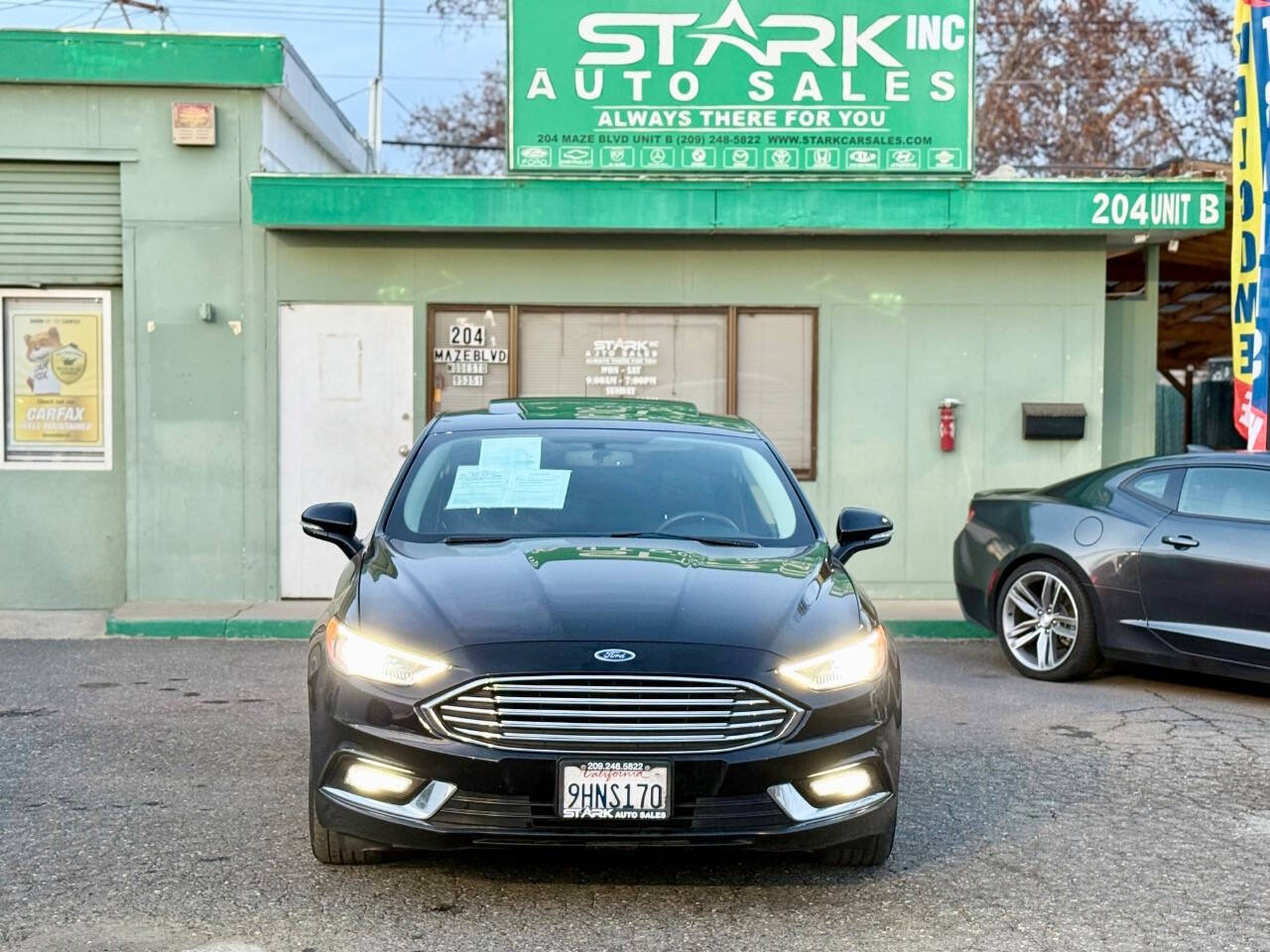 2017 Ford Fusion for sale at STARK AUTO SALES INC in Modesto, CA