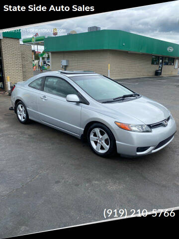 2007 Honda Civic for sale at State Side Auto Sales LLC in Creedmoor NC