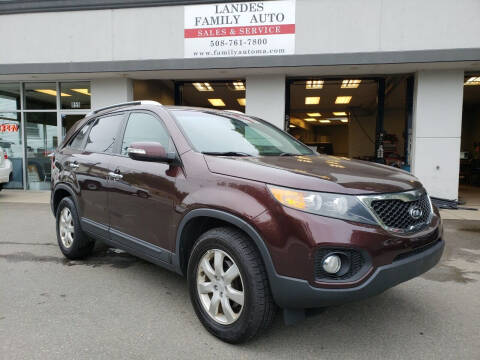 2013 Kia Sorento for sale at Landes Family Auto Sales in Attleboro MA