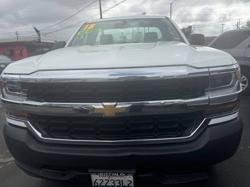 Used 2018 Chevrolet Silverado 1500 Work Truck 1WT with VIN 1GCNCNEC5JZ310610 for sale in Escondido, CA