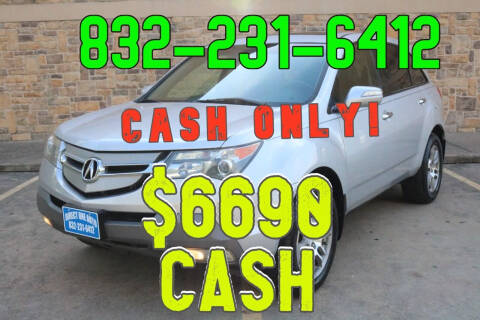 2008 Acura MDX for sale at Direct One Auto in Houston TX