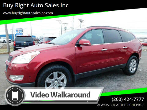 2012 Chevrolet Traverse for sale at Buy Right Auto Sales Inc in Fort Wayne IN