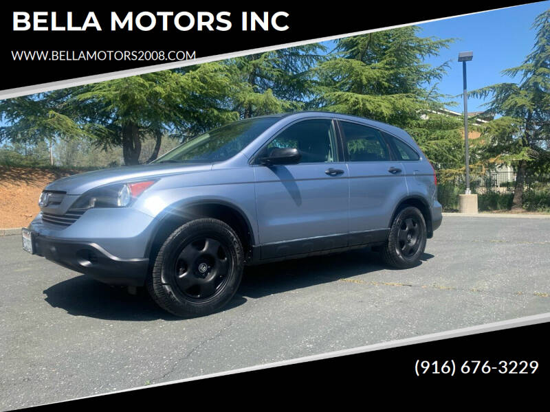 2008 Honda CR-V for sale at BELLA MOTORS INC in Auburn CA