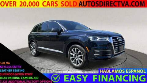 2017 Audi Q7 for sale at AUTOS DIRECT OF FREDERICKSBURG in Fredericksburg VA