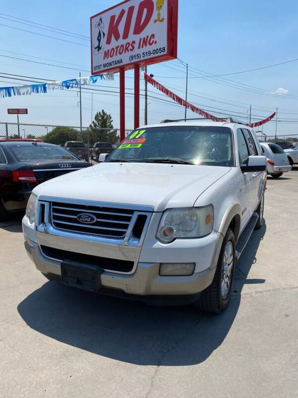 2007 Ford Explorer for sale at Kid Motors Inc in El Paso TX