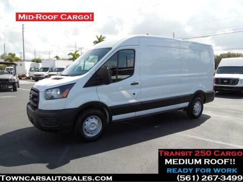 2020 Ford Transit Cargo for sale at Town Cars Auto Sales in West Palm Beach FL