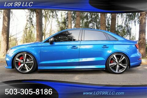 2018 Audi RS 3 for sale at LOT 99 LLC in Milwaukie OR