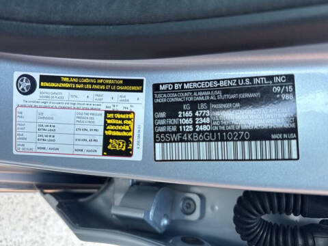 2016 Mercedes-Benz C-Class