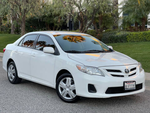 2012 Toyota Corolla for sale at MILLENNIUM MOTORS in Van Nuys CA