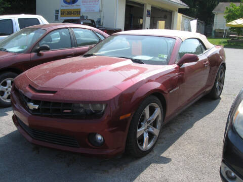 2011 Chevrolet Camaro for sale at Mountain State Preowned Auto Sales LLC in Martinsburg WV