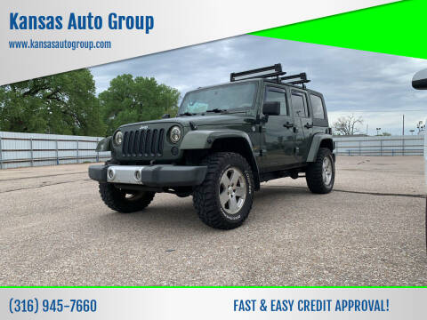 2009 Jeep Wrangler Unlimited for sale at Kansas Auto Group in Wichita KS