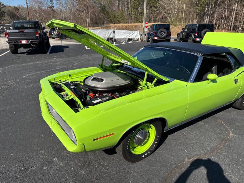 1970 Plymouth Cuda Convertible