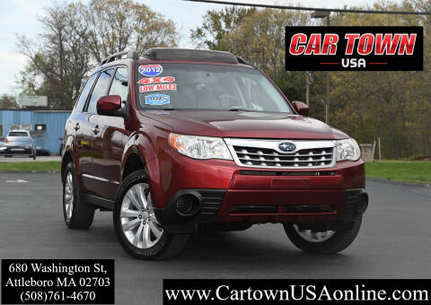 2012 Subaru Forester for sale at Car Town USA in Attleboro MA