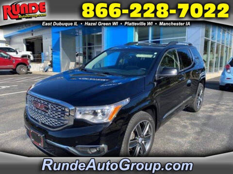 2017 GMC Acadia for sale at Runde PreDriven in Hazel Green WI