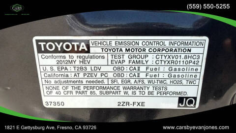 2012 Toyota Prius