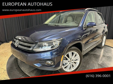2014 Volkswagen Tiguan for sale at EUROPEAN AUTOHAUS in Holland MI