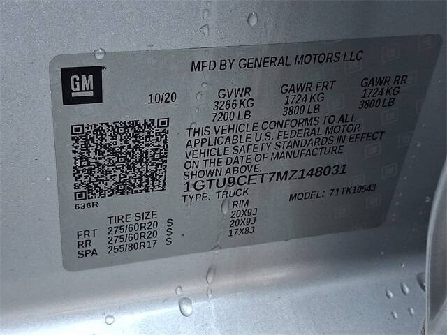 2021 GMC Sierra 1500