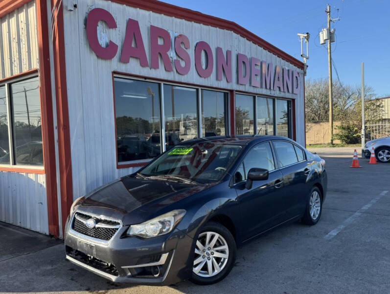 2015 Subaru Impreza for sale at Cars On Demand 3 in Pasadena TX