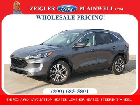 2021 Ford Escape Hybrid for sale at Zeigler Ford of Plainwell- Jeff Bishop in Plainwell MI