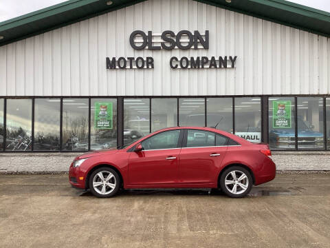 2013 Chevrolet Cruze for sale at Olson Motor Company in Morris MN