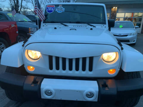 2016 Jeep Wrangler Sahara