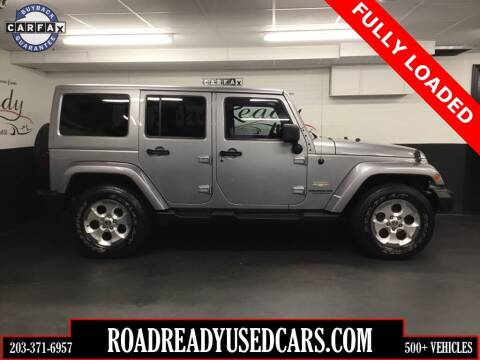 2013 Jeep Wrangler Unlimited for sale at Road Ready Used Cars in Ansonia CT