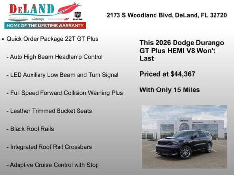 2026 Dodge Durango GT HEMI Plus
