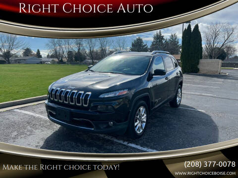 2017 Jeep Cherokee for sale at Right Choice Auto in Boise ID