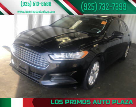 2016 Ford Fusion for sale at Los Primos Auto Plaza in Brentwood CA