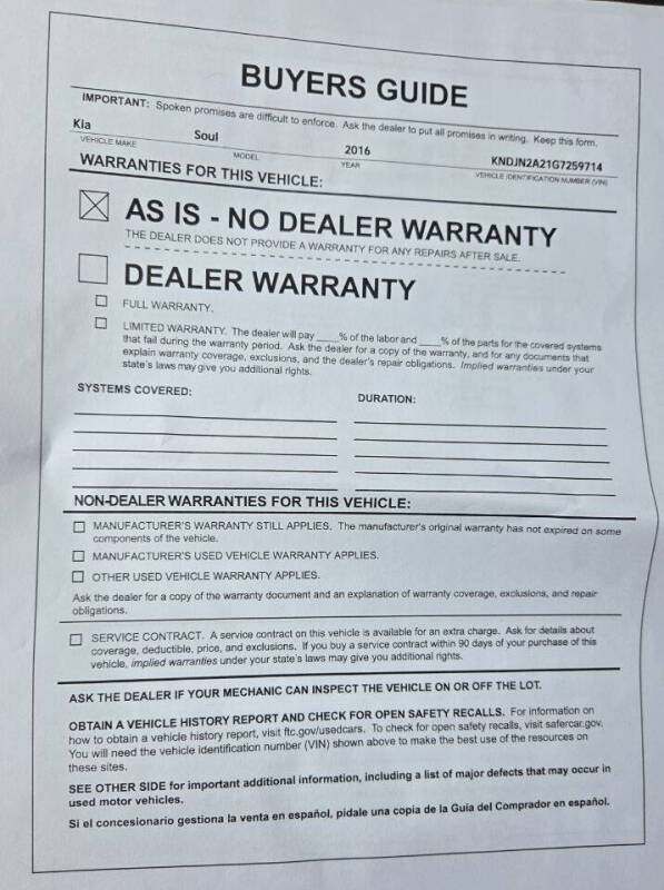 2016 Kia Soul