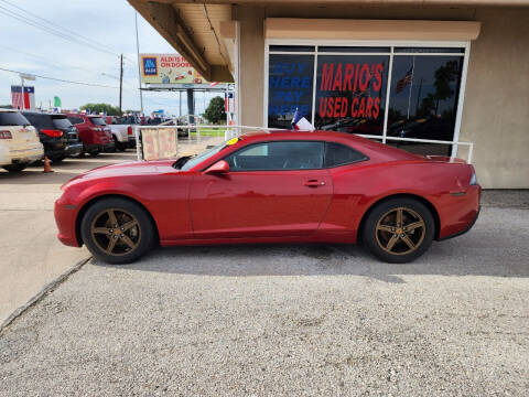 2015 Chevrolet Camaro for sale at Mario's Houston in Houston TX