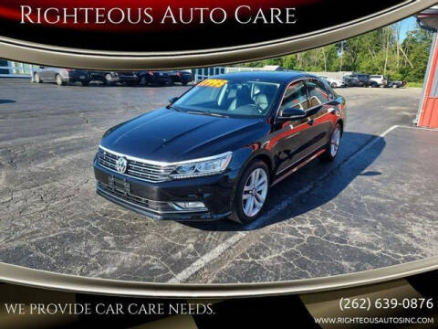 2017 Volkswagen Passat for sale at Righteous Auto Care in Racine WI