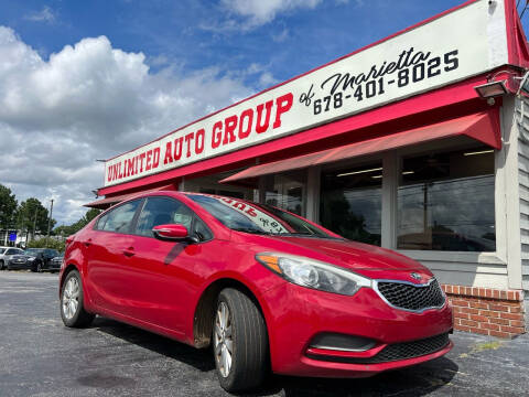 2016 Kia Forte for sale at Unlimited Auto Group of Marietta in Marietta GA