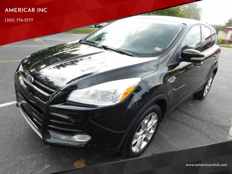2013 Ford Escape for sale at AMERICAR INC in Laurel MD