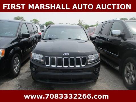 2016 Jeep Compass for sale at First Marshall Auto Auction in Harvey IL