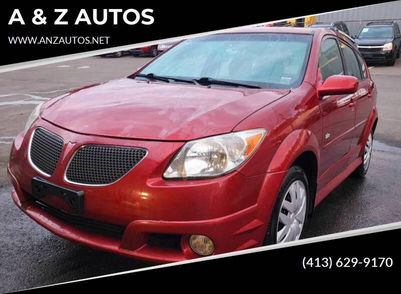 2006 Pontiac Vibe for sale at A & Z AUTOS in Westfield MA