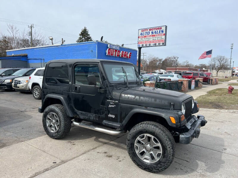 2000 Jeep Wrangler for sale at City Motors Auto Sale LLC in Redford MI