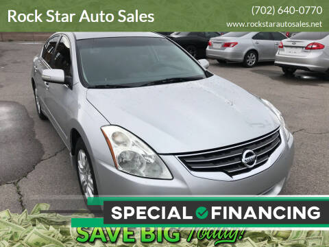 2010 Nissan Altima for sale at ROCK STAR TRUCK & AUTO LLC in Las Vegas NV