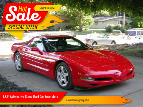 1998 Chevrolet Corvette for sale at L.A.F. Automotive Group Used Car Superstore in Lansing MI