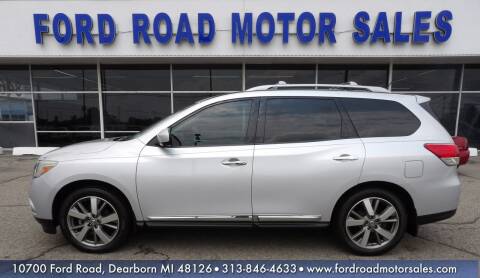 2014 Nissan Pathfinder for sale at Ford Road Motor Sales in Dearborn MI