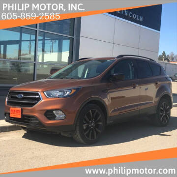 2017 Ford Escape for sale at Philip Motor Inc in Philip SD