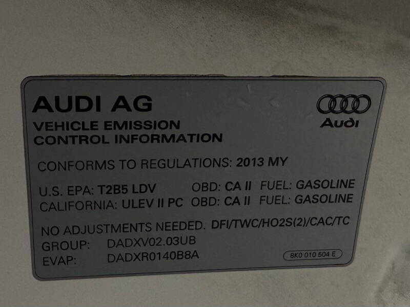 2013 Audi A4 2.0T Premium