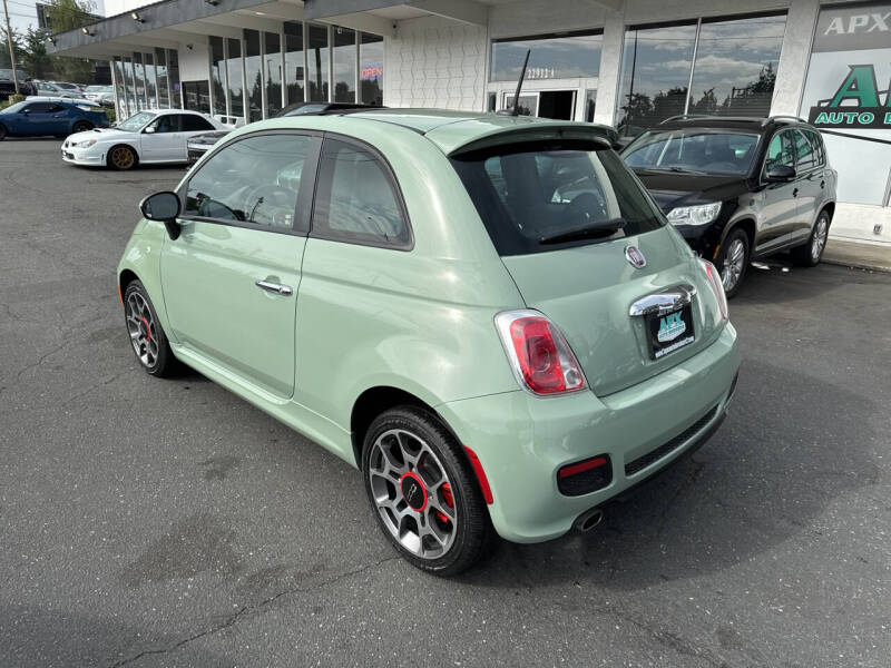 Used 2012 FIAT 500 Sport with VIN 3C3CFFBRXCT192548 for sale in Edmonds, WA