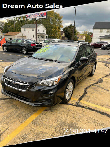 2018 Subaru Impreza for sale at Dream Auto Sales in South Milwaukee WI