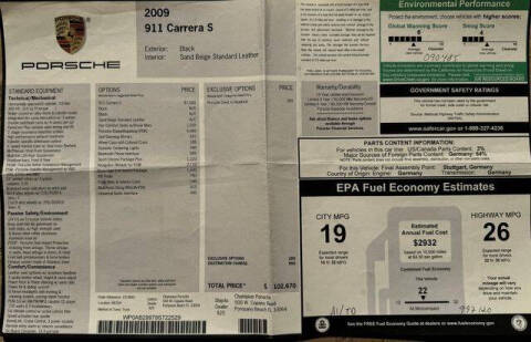 2009 Porsche 911 Carrera S