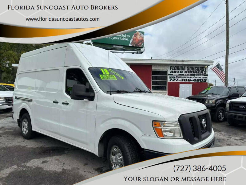 2018 Nissan NV 2500 for sale at Florida Suncoast Auto Brokers in Palm Harbor FL