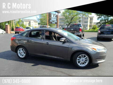 2015 Ford Focus for sale at R C Motors in Lunenburg MA